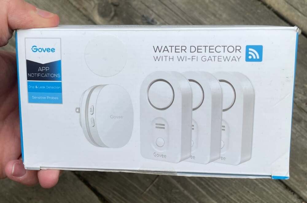 Govee Water Detector With Wi-Fi Gateway H5040 + H5054 White With User Manual
